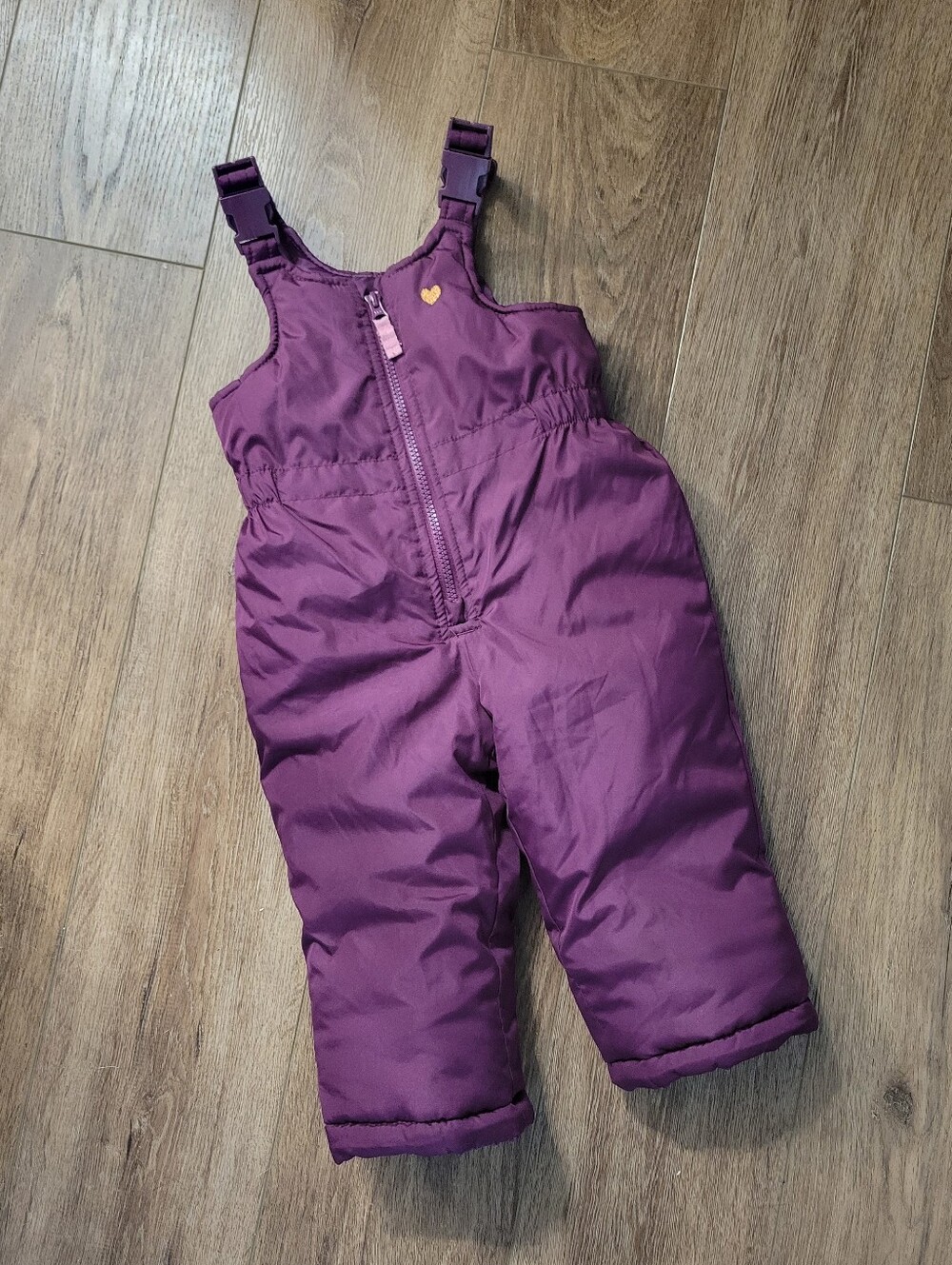 OshKosh B'gosh Purple Berry Insulated Snow Overalls
